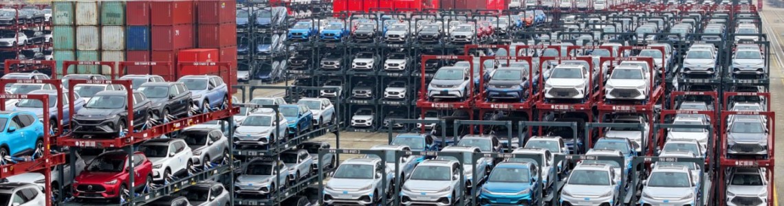 Китай бьет новый рекорд автоэкспорта!